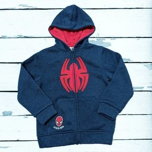 3/$35 | Knit Spiderman Zip Up Hoodie